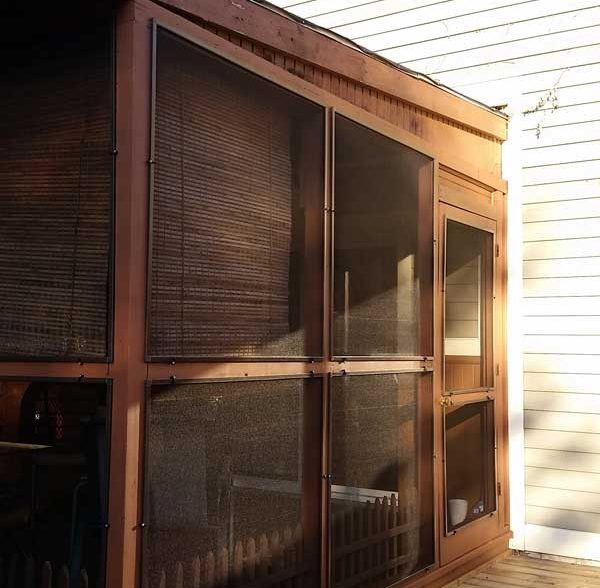 sunroom screen making